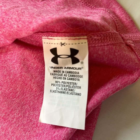 Under Armour Pink Tee - Picture 3 of 4